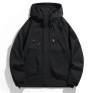 2025 New American Style Outdoor Jacket for Men, Trendy Brand Loose Workwear Jacket, Windproof Waterproof for Autumn Winter