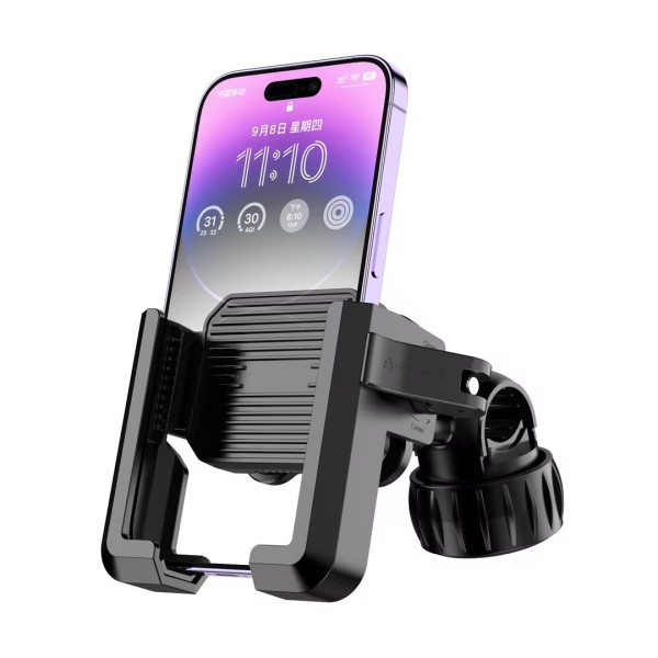 New Shockproof Electric Vehicle Phone Holder for Electric Scooter, Motorcycle & Bicycle, Anti-Block Camera Navigation Mount
