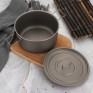 Pure Titanium Outdoor Cookware Set, Frying Pan, Camping Cooking Combination Utensils, Foldable Lightweight Portable Soup Pot, Cooking Pot Set