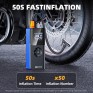 Wireless Portable Car Air Compressor, Digital Display Tire Inflator, High Power 22-Cylinder Air Pump for Vehicles