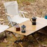 Outdoor Folding Chair, Aluminum Alloy High Back Chair, Portable Camping Chair, Fishing & Beach Folding Chair